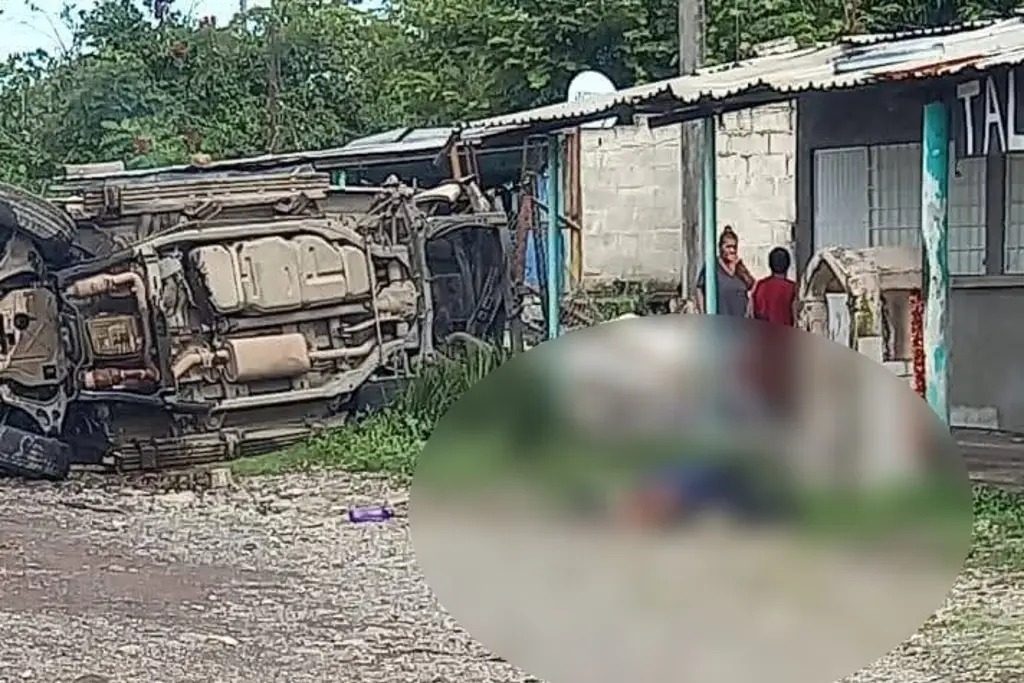 Volcadura de camioneta deja un muerto y 5 lesionados, en Cuitláhuac. Noticias en tiempo real